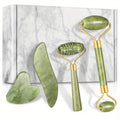 Jade Roller & Gua Sha Set – Face & Neck Sculpting Massager