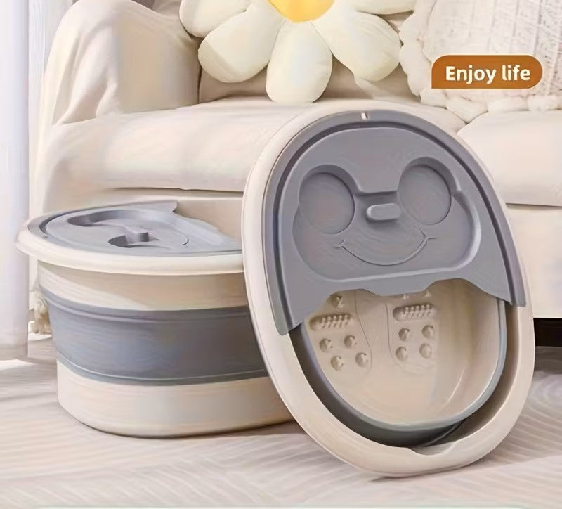 Collapsible Foot Bath Tub – Large Capacity Portable Soaking Basin
