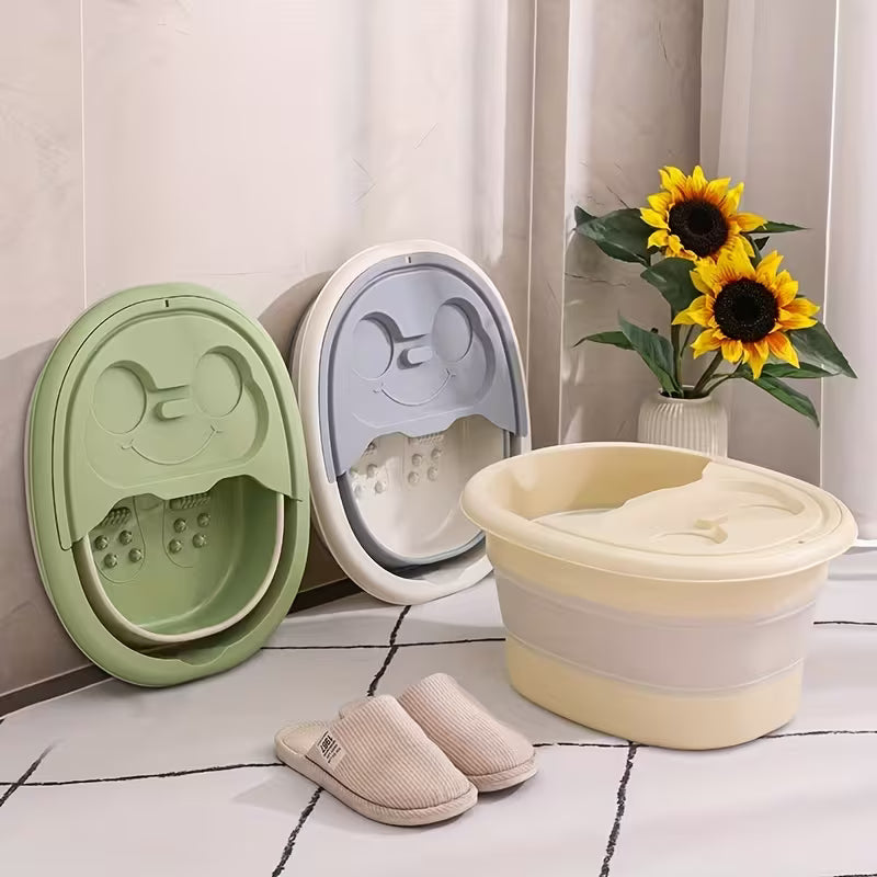 Collapsible Foot Bath Tub – Large Capacity Portable Soaking Basin