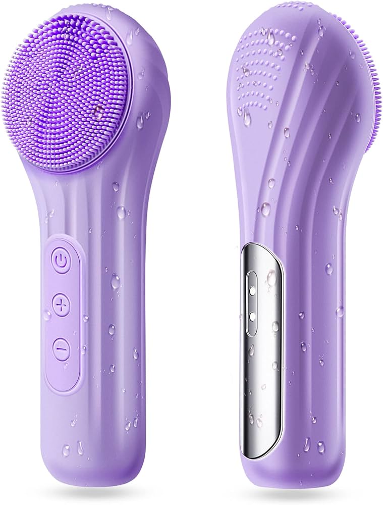 Electric Silicon Facial Cleansing Brush – 5 Mode Deep Pore Skin Cleanser