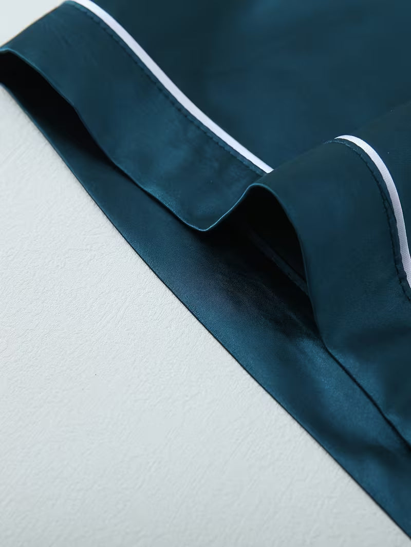 Elegant Satin Pajama Set for Women